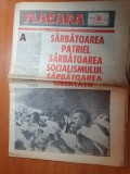 flacara 26 august 1976-art si foto limanu constanta,nadia comaneci si ceausescu