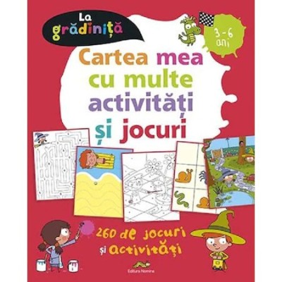 Cartea mea cu multe activitati si jocuri - Benedicte Carboneill, Patrick Morize foto