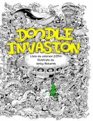 Doodle Invasion: Libro Da Colorare Zifflin foto
