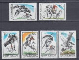 ROMANIA 1992 LP 1281 CAI SERIE MNH, Nestampilat