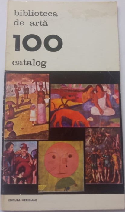 Biblioteca de arta 100. Catalog