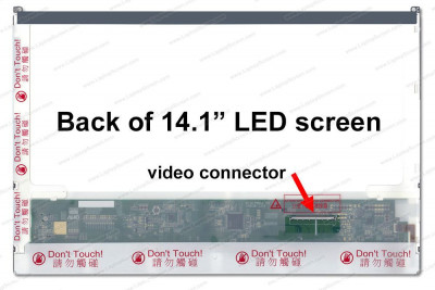 Display laptop 14.1 &amp;quot; WXGA+ (1440x900) LED 50 pin LP141WP2 TL A1 foto
