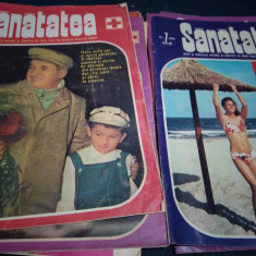 LOT 14 REVISTE SANATATE 1972 1977 1978 ETC