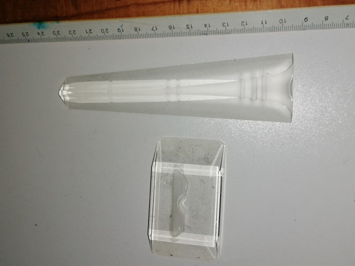 LOT 2 DECOR STICLA / CRISTAL