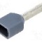 Terminal cu compresie, cablu 0.75mm2, cositorit, TE Connectivity - 966144-2