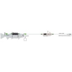 Montura Somn DAM Madcat Adjusta P River DeadBait 1.00mm, 2/0-8/0, 180cm, 40g foto