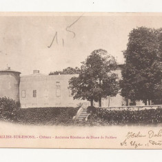 FV5-Carte Postala- FRANTA- St Vallier sur Rhone , circulata 1902
