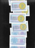 Kazahstan 2 Tyin 1993, XF-AUNC, Bancnota din Kazakstan, Numismatica, Pret pe bucata