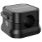 Organizator Cabluri Joyroom JR-ZS368, Set 6 Bucati, Negru