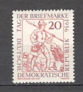 D.D.R.1956 Ziua marcii postale SD.34