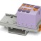 Conector de șine 32A, 800V, 7 borne