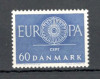 Danemarca.1960 EUROPA SE.352, Nestampilat
