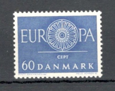 Danemarca.1960 EUROPA SE.352 foto