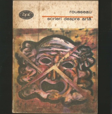 SCRIEREI DESPRE ARTĂ - ROUSSEAU - BPT foto