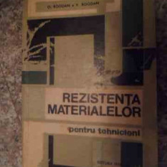 Rezistenta Materialelor Pentru Tehnicieni - O Bogdan V. Bogdan ,535348