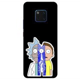 Husa compatibila cu Huawei Mate 20 Pro Silicon Gel Tpu Model Rick And Morty Connected