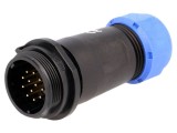 Conector mufă tată IP68 12 pini 5A
