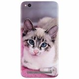 Husa silicon pentru Xiaomi Redmi 5A, Siamese Kitty