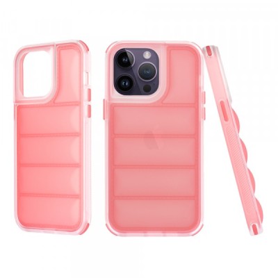 Husa pentru Apple iPhone 14 Pro Max, Techsuit, Wave Shield, Rosie foto