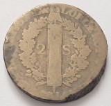France, 2 Sols , Louis XVI