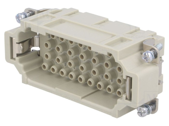 Conector HDC inserturi contact tată 32+PE