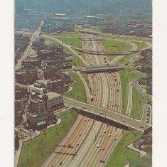 FA57-Carte Postala- SUA - JFK Expressway, Chicago, circulata 1970