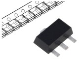 N-MOSFET Unipolar 500V 0.5A SOT89-3