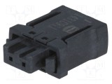 Conector cablu-placă HARTING har-flexicon&reg; 2 pini drept 6A