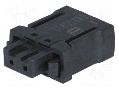 Conector cablu-placă HARTING har-flexicon&amp;reg; 2 pini drept 6A foto