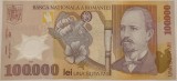 Bancnota 100 000 lei 2001 XF