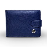 Portofel Volkswagen Barbatesc blue - Piele Eco Premium - Compartiment Buletin si 10 Carduri, Magrot 26013