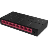 Switch Mercusys MS108G, 8 porturi, 10/100/1000 Mbps