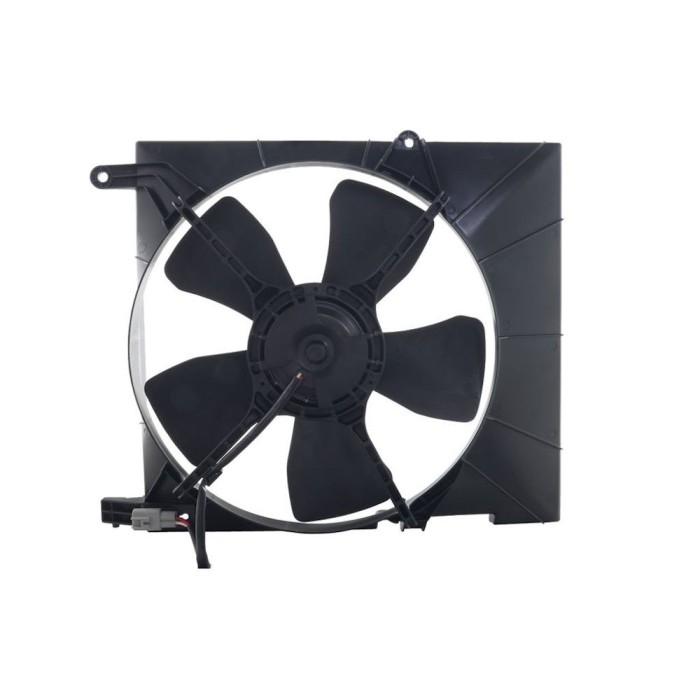 GMV radiator electroventilator Chevrolet Aveo/Kalos (T200) 01.2004-12.2005 Benzina, tip climatizare cu AC, dimensiune mm, Aftermarket