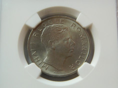 100 lei 1944 NGC MS63 foto