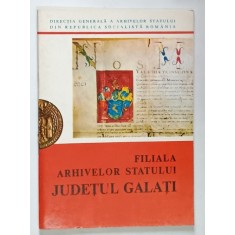 FILIALA ARHIVELOR STATULUI JUDETUL GALATI , ANII '90
