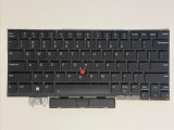 Tastatura Laptop, Lenovo, Thinkpad X1 Carbon 9th Gen Type 20XW, 20XX, iluminata, neagra, layout US