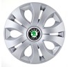 Set 4 capace roti Top Gray pentru gama Skoda, R17