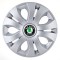 Set 4 capace roti Top Gray pentru gama Skoda, R17