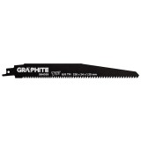 Panza pentru ferastrau sabie HM 228x24x1.25 mm 8/6TPI GRAPHITE 56H039 HardWork ToolsRange