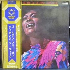 Vinil "Japan Press" Dionne Warwicke ‎– Golden Hour Of Dionne Warwicke (VG)