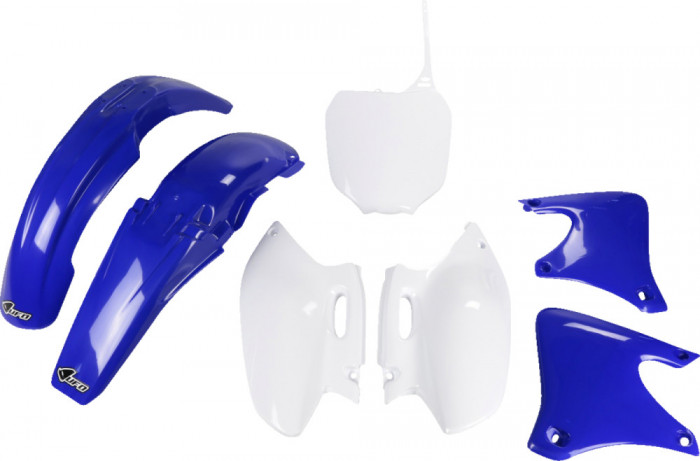 Kit plastice Yamaha YZF 250 2001-2002, albastru/alb Cod Produs: MX_NEW 14030254PE
