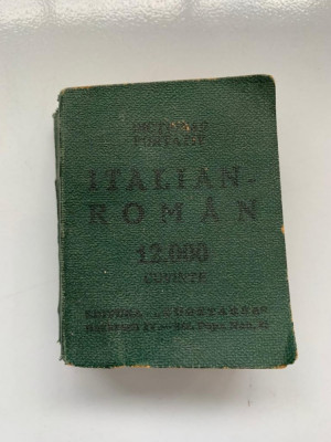 Dictionar italian-roman 12.000 foto