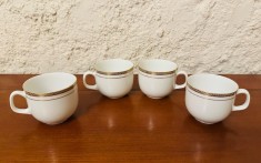 4 CESTI DIN PORTELAN FIN- MARCAJ ESCHENBACH BAVARIA- GERMANY D7,8CM