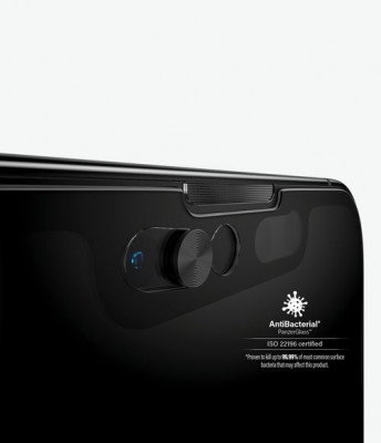 PanzerGlass - Geam Securizat Case Friendly Privacy CamSlider AB pentru iPhone 13 mini, black foto