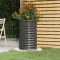 Gossi jardiniera antracit 40x40x68 cm otel vopsit electrostatic