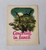 Concertul in lunca, Vasile Alecsandri, Ed. Tineretului, 1959