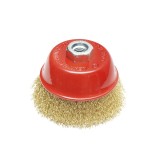 Perie sarma tip cupa 100 mm cu filet M14 Breckner Germany
