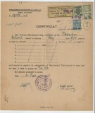 Romania, Certificat, Cluj, 1946