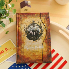 Jurnal / Agenda / Caiet De Notite Stil Vintage HARRY POTTER - Galben foto