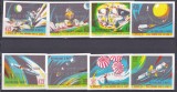DB1 Cosmos Haiti 1971 NDT PA Supratipar Apollo 13 8 v. MNH, Nestampilat